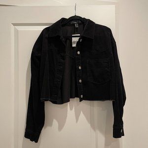 Forever 21 Corduroy Cropped Jacket